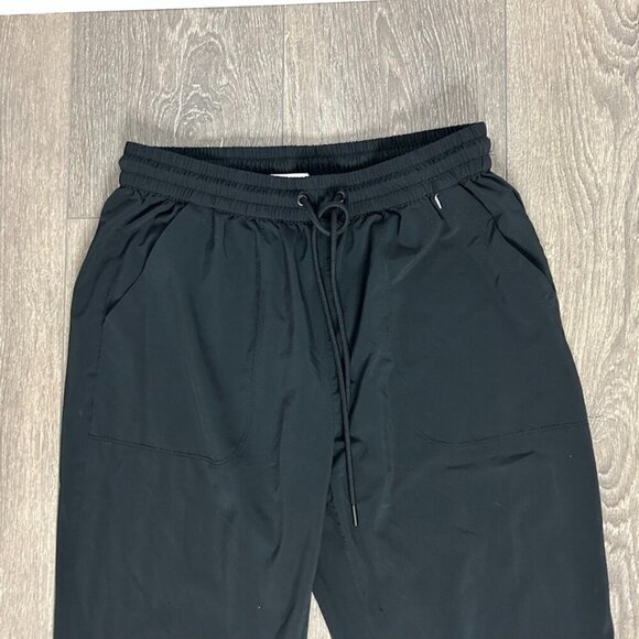 Aritzia TNA Speed Joggers Pant Cuffed ankle midrise drapey Black Size Small - Picture 6 of 14